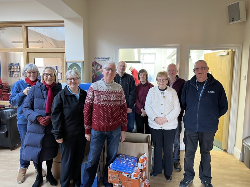 David, Jill & Volunteers (The Salvation Army) Kevin (Church Pharmacy)